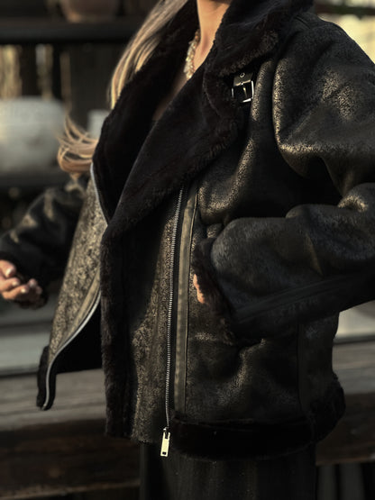 Kürk İçlik Mont🖤