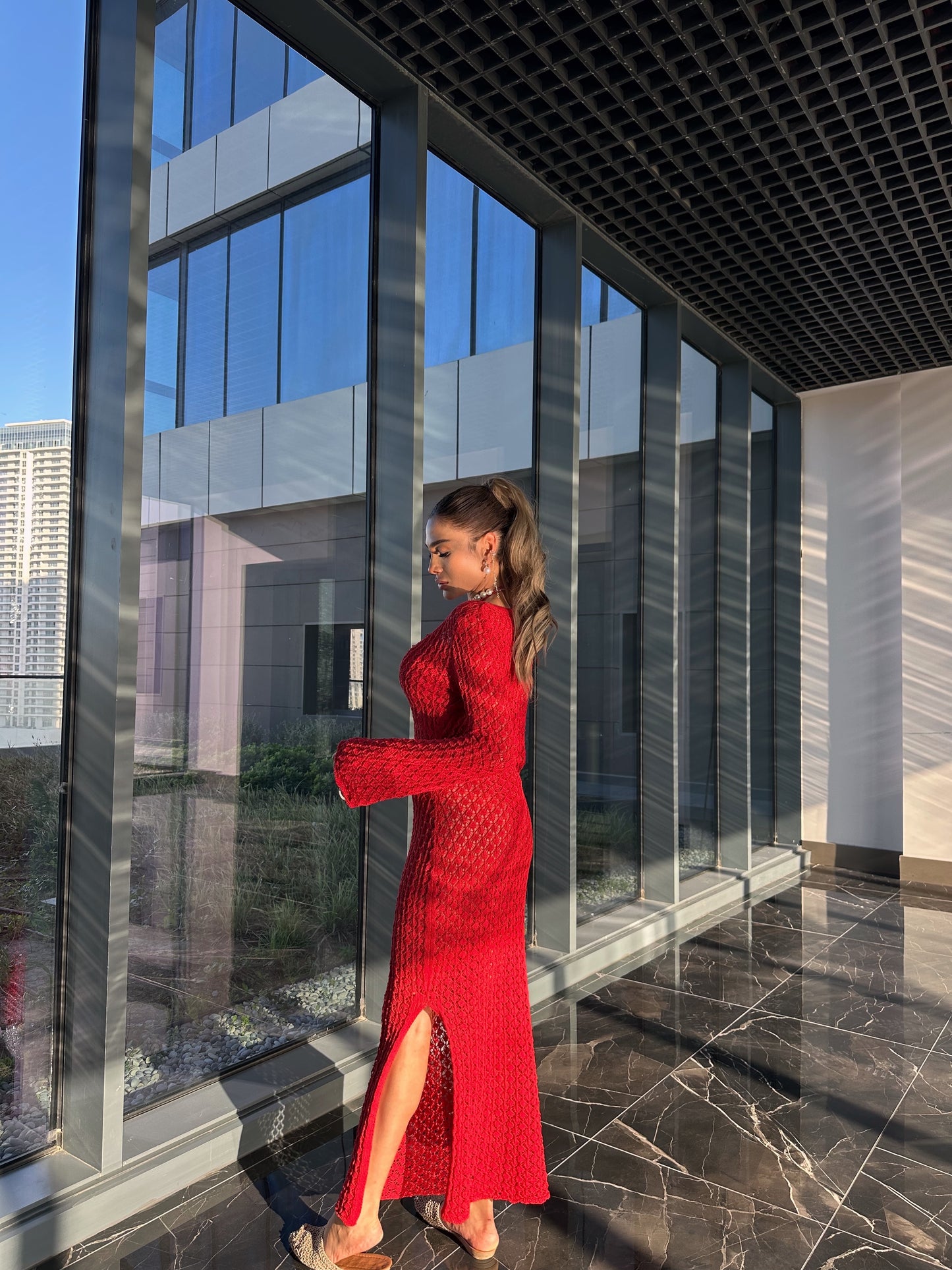 Kendine Kırmızı |İnci Pareo