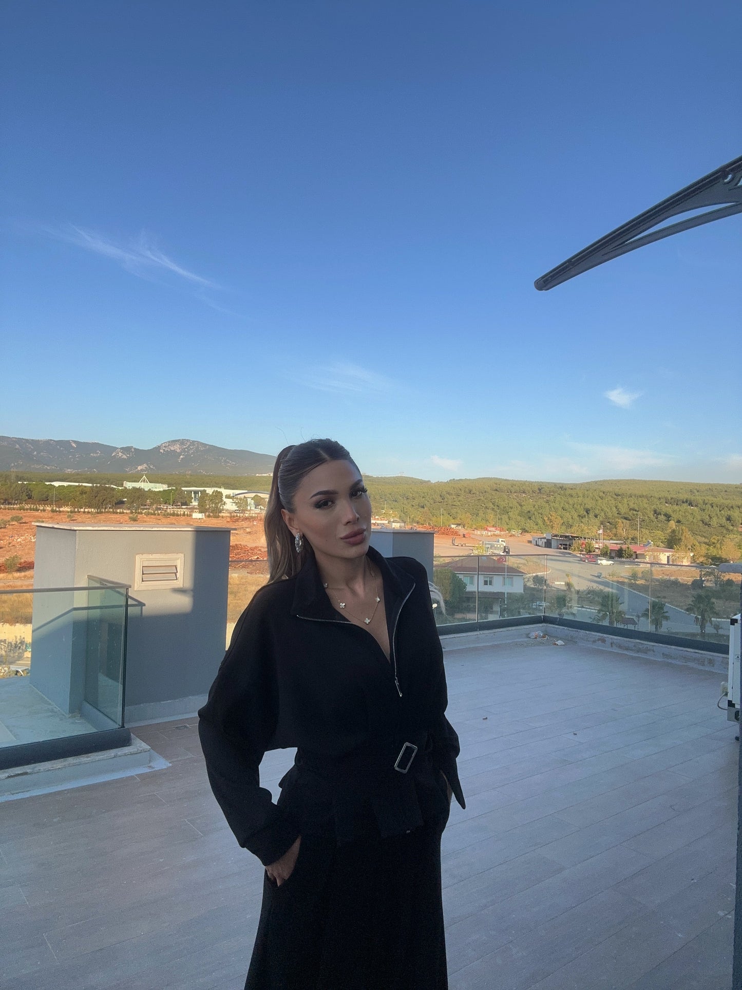 Kemerli Siyah Takım🖤