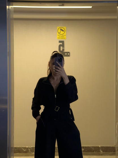 Kemerli Siyah Takım🖤