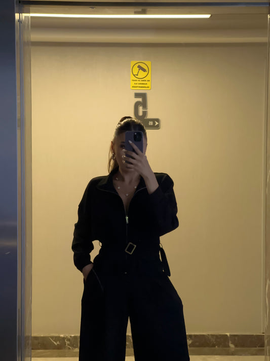 Kemerli Siyah Takım🖤