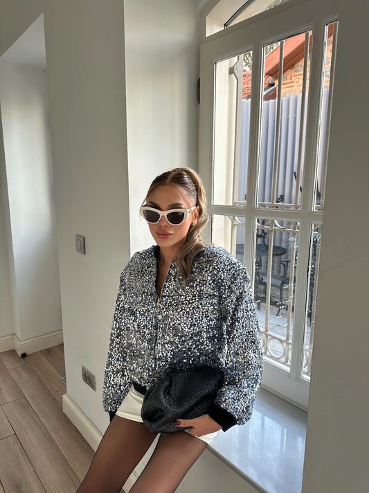 Parıltı Bomber Ceket 🪩