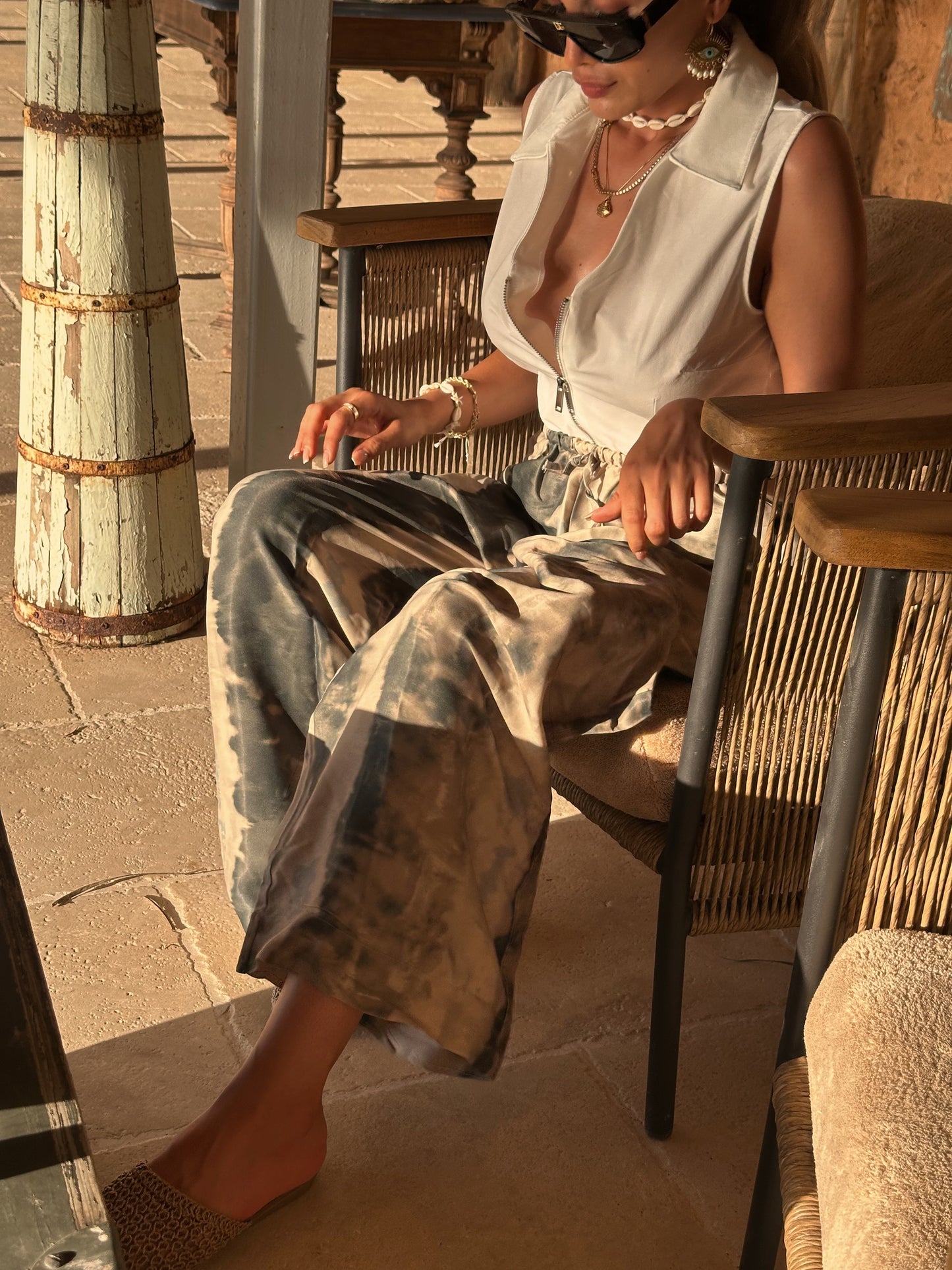 Nüanslı Salaş Pantolon