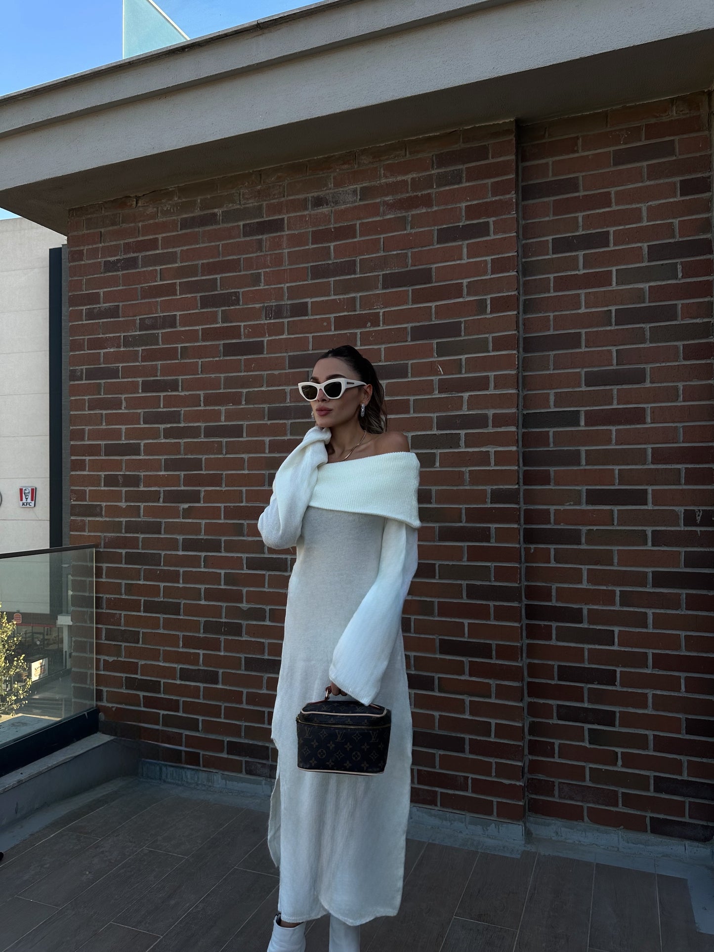 AYNA|Beyaz Elbise 🤍