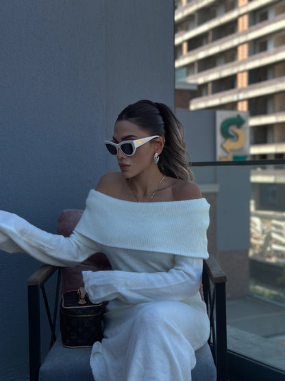 AYNA|Beyaz Elbise 🤍